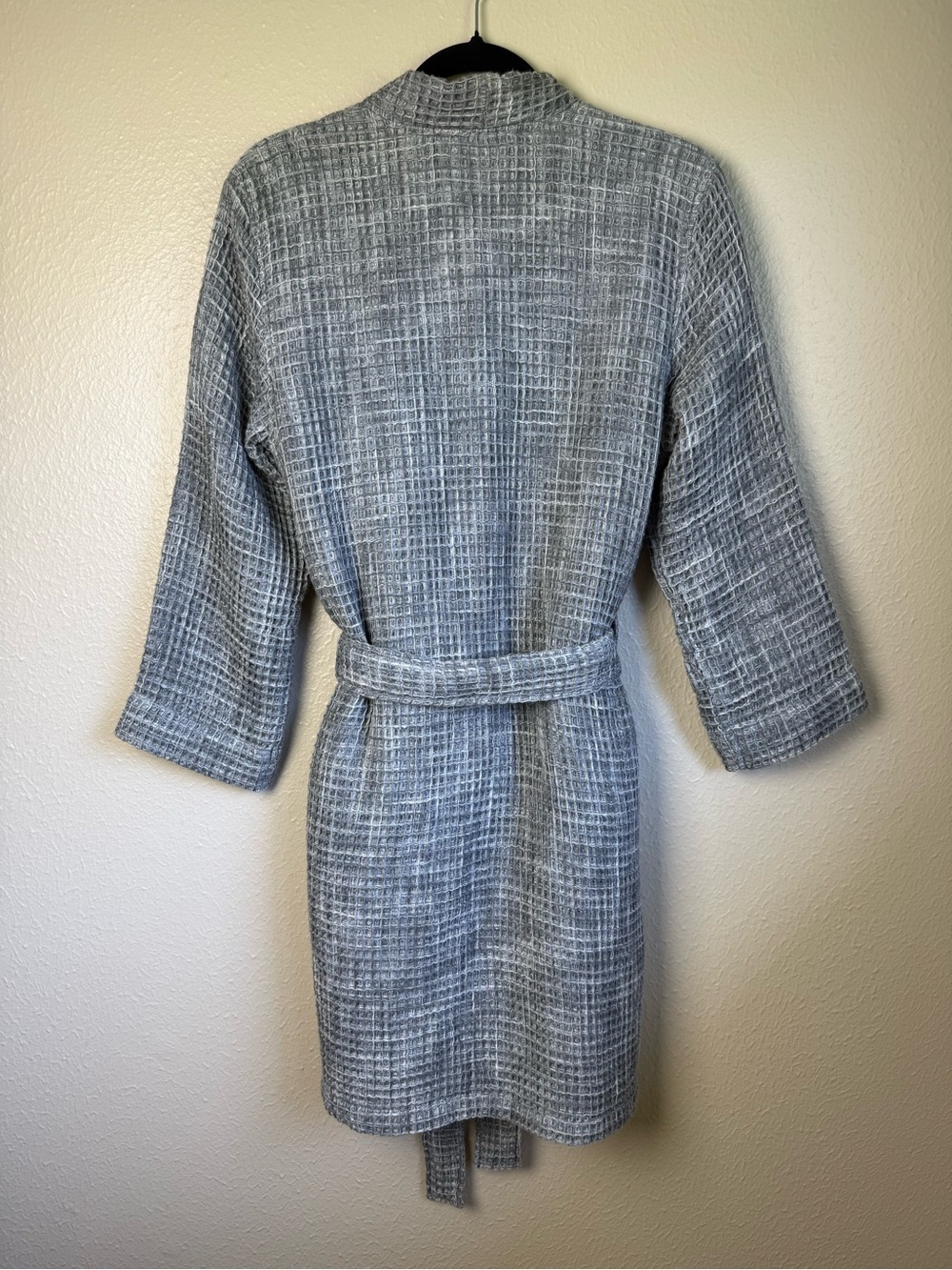 Parachute Waffle Robe in Grey - Picture 5 of 8
